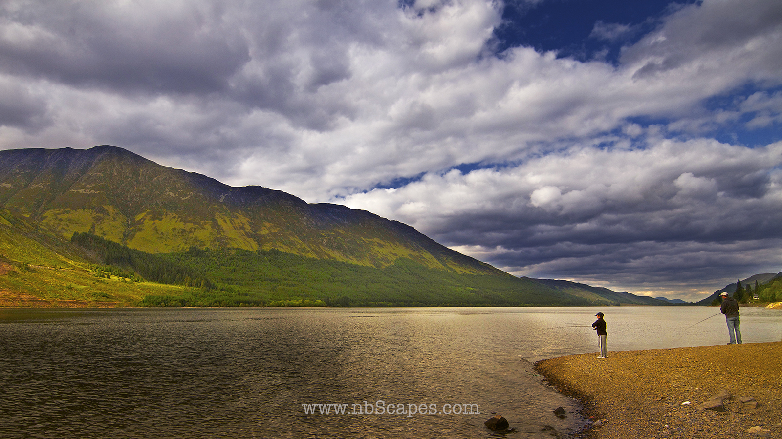 Fishing in Scotland Lake